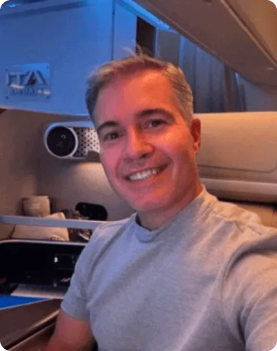 Verified Urovance customer Thomas R. feedback on calmer long-distance driving